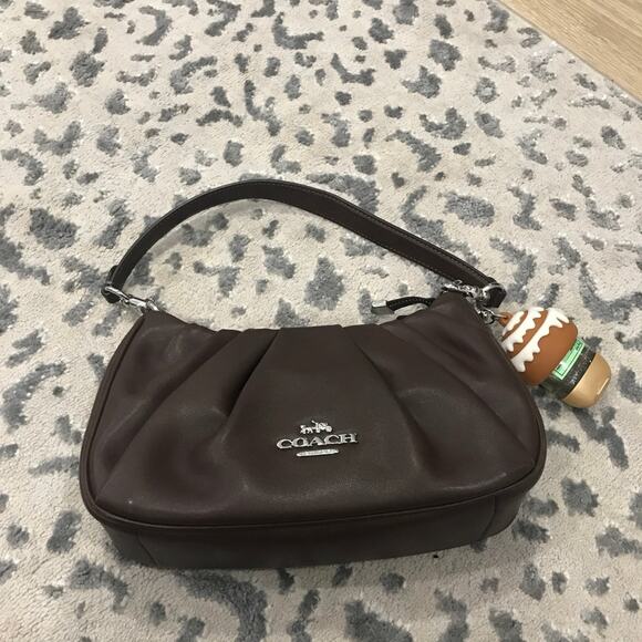 Coach brown Terri shoulder leather tabby bag - Picture 3 of 9